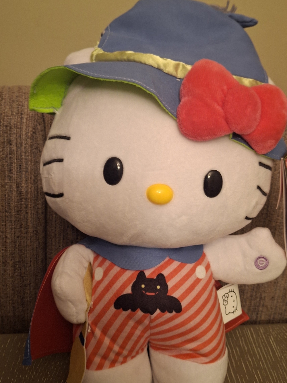 Sanrio Hello Kitty Halloween Animated Plush Side Stepper